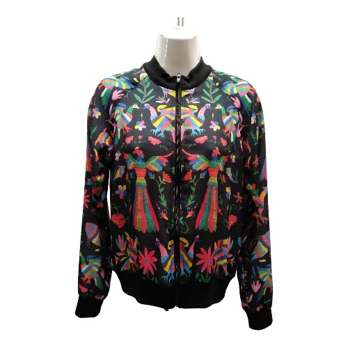 10116 Pillo Chamarra Sublimada Tenango Negro